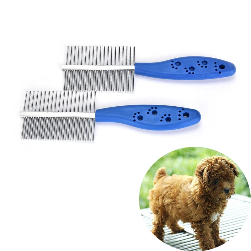 Grooming Comb Brush Comb Rake Hair Shedding Kill Flea For Pet Cat Dog Pet Tools